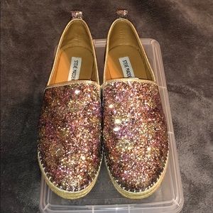 Like New Glitter Espadrilles
